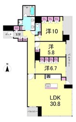 MJR堺筋本町タワーの物件間取画像